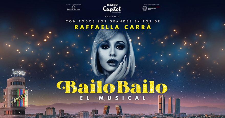 DU 24 AL 26 DE NOVIEMBRE

¡Madrid es una ciudad mágica! Culture, histoire, amusement... en plus de sa fantastique Gran Vía, berceau des meilleures comédies musicales. 
Nous allons à Madrid pour profiter de toute sa culture et de son atmosphère, ses illuminations de Noël et nous danserons aussi sur les tubes de Raffaella Carrà. Tu vas le perdre?